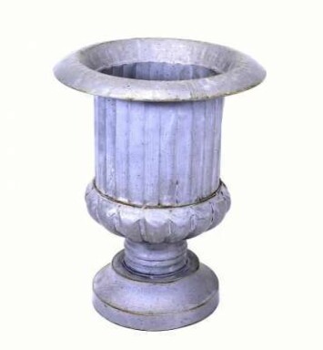 Medium Weathered Silver Finish Urn