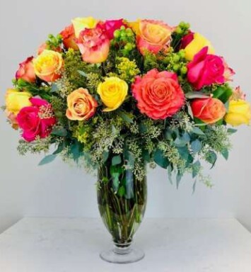 Glorious Mixed Rose Bouquet